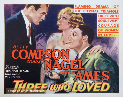 Three Who Loved - Movie Poster