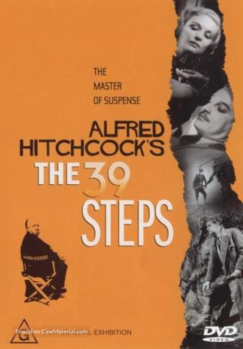 The 39 Steps - Australian DVD movie cover