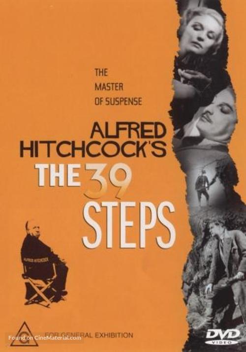 The 39 Steps - Australian DVD movie cover