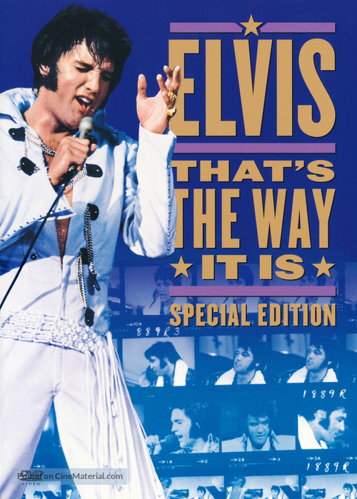 Elvis: That&#039;s the Way It Is - DVD movie cover