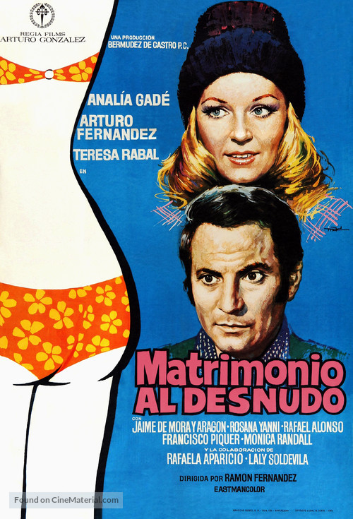 Matrimonio al desnudo - Spanish Movie Poster