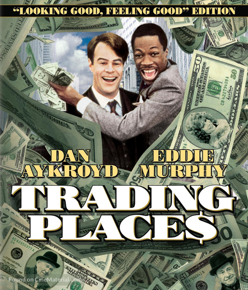 Trading Places - Blu-Ray movie cover