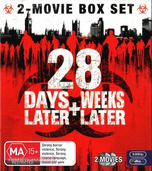 28 Days Later... - Australian Blu-Ray movie cover
