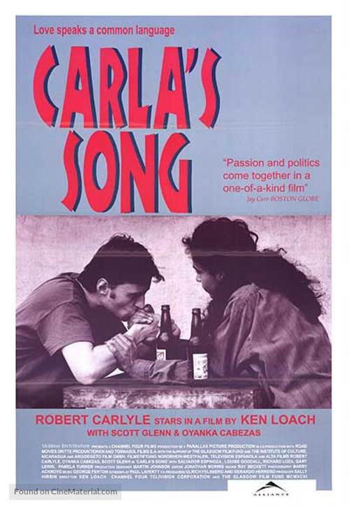 Carla&#039;s Song - Canadian Movie Poster