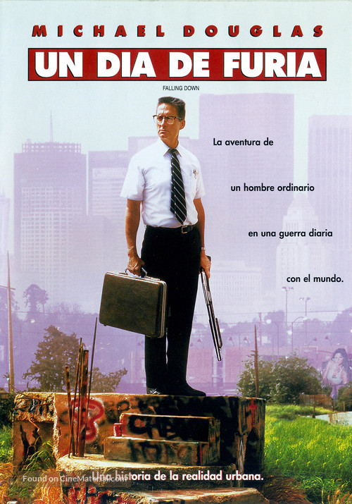 Falling Down - Argentinian DVD movie cover