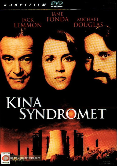 The China Syndrome - Swedish DVD movie cover