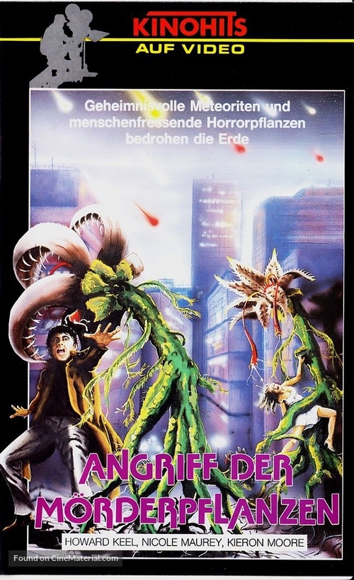 The Day of the Triffids - German VHS movie cover