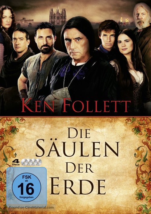 &quot;The Pillars of the Earth&quot; - German DVD movie cover