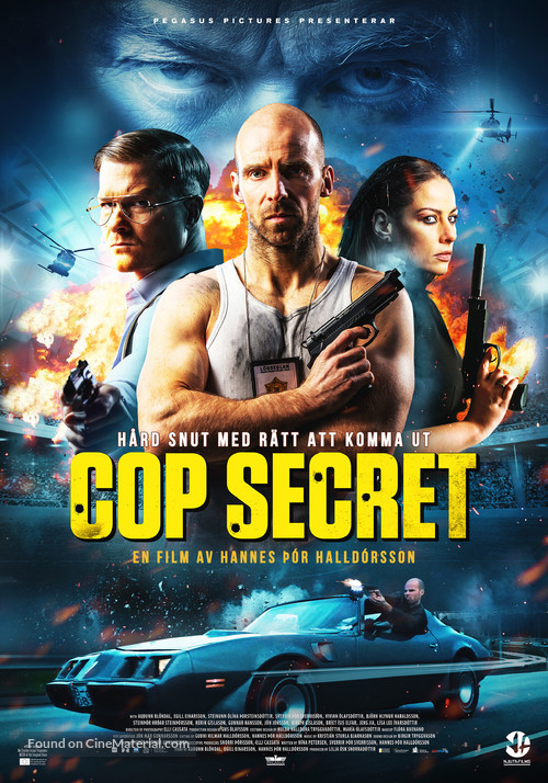 Cop Secret - Swedish Movie Poster