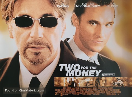 Two For The Money - British Movie Poster