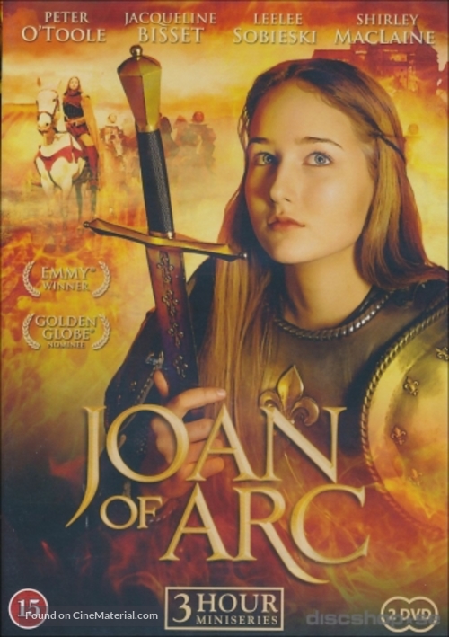Joan of Arc - Danish DVD movie cover