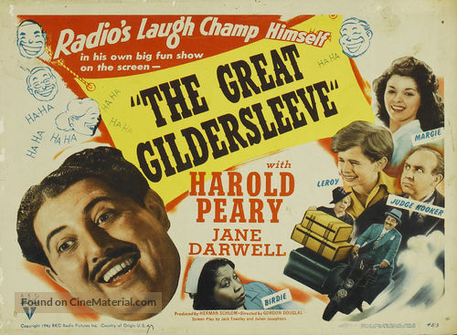 The Great Gildersleeve - Movie Poster