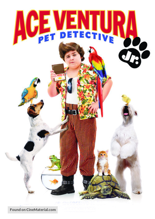 Ace Ventura Jr: Pet Detective - Danish Movie Poster