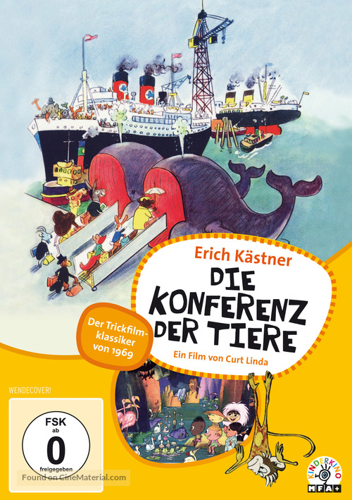Die Konferenz der Tiere - German DVD movie cover