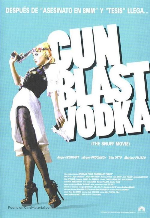 Gunblast Vodka - Spanish Movie Cover