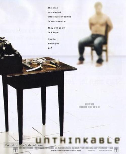 Unthinkable - Movie Poster