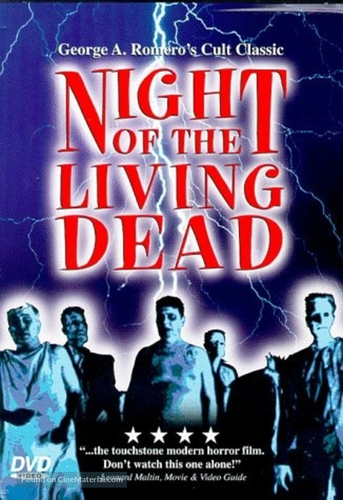 Night of the Living Dead - DVD movie cover