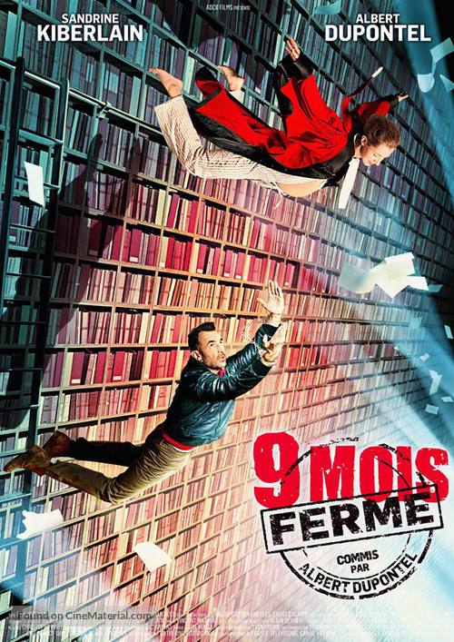 9 mois ferme - Canadian Movie Poster