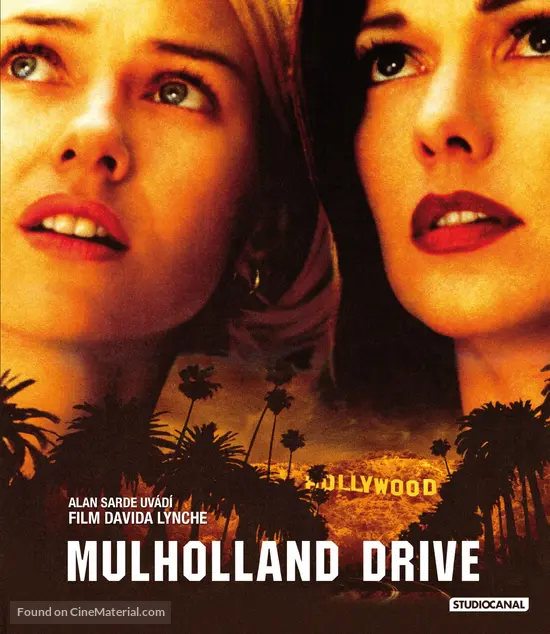 Mulholland Dr. - Czech Blu-Ray movie cover