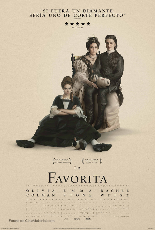The Favourite - Mexican Movie Poster
