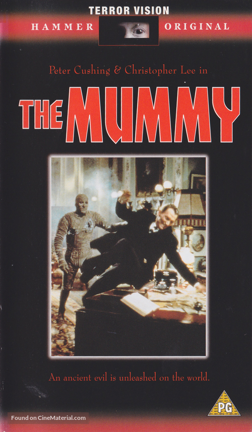 The Mummy - British VHS movie cover