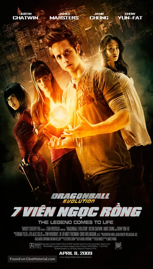 Dragonball Evolution - Vietnamese Movie Poster