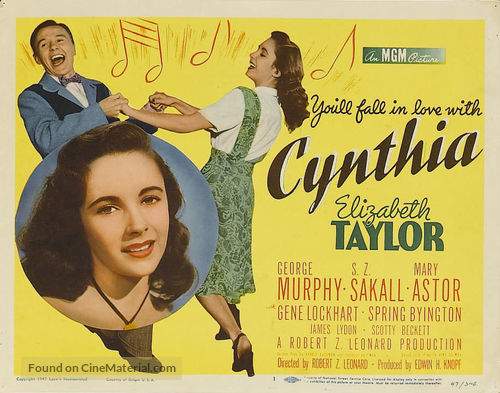 Cynthia - Movie Poster