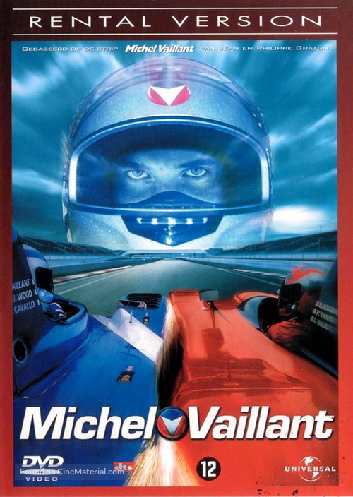 Michel Vaillant - Dutch DVD movie cover