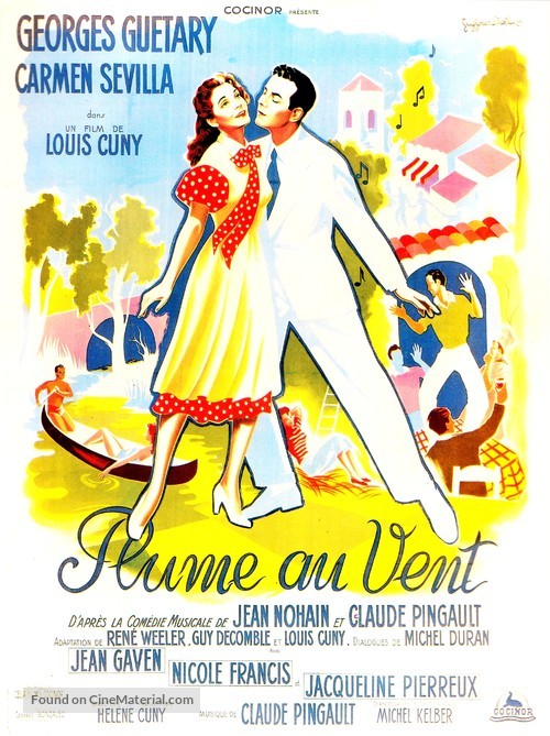 Plume au vent - French Movie Poster