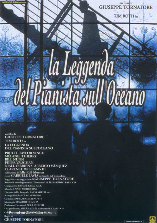 La leggenda del pianista sull&#039;oceano - Italian Movie Poster