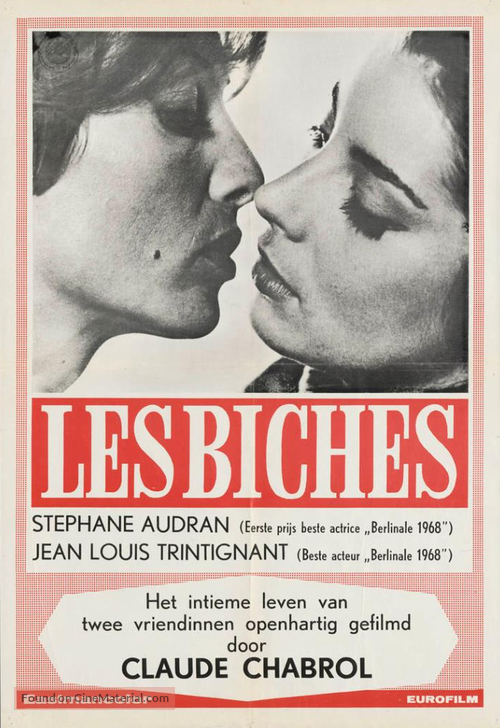Les biches - Dutch Movie Poster