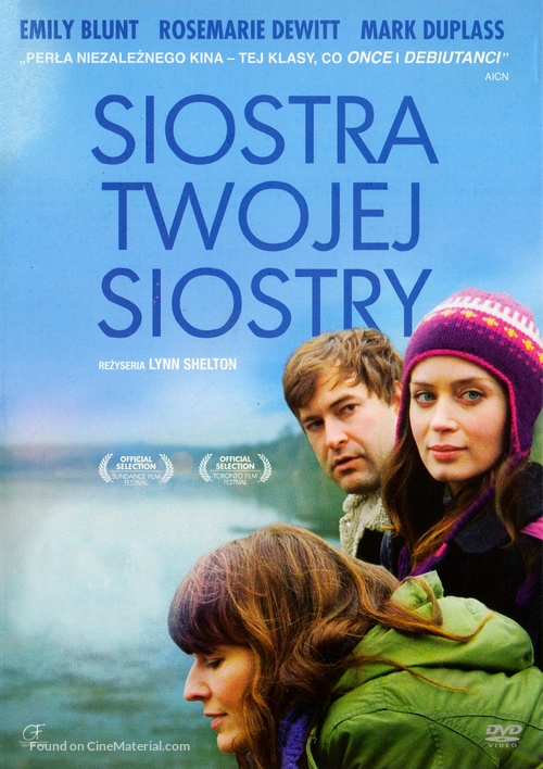 Your Sister&#039;s Sister - Polish DVD movie cover