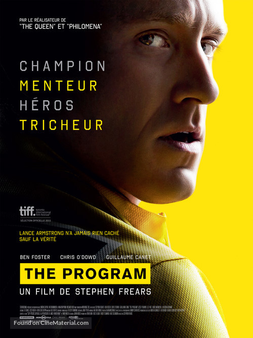 The Program - French Movie Poster