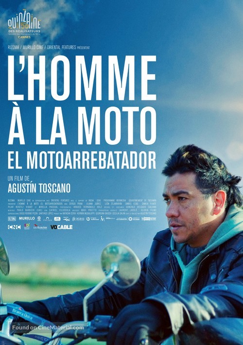El Motoarrebatador - French Movie Poster
