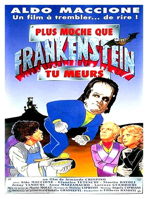 Frankenstein all&#039;italiana - French Movie Poster
