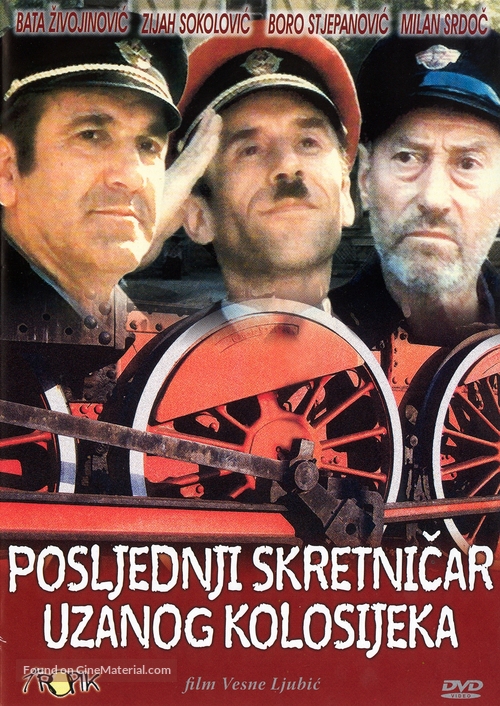 Posljednji skretnicar uzanog kolosijeka - Bosnian DVD movie cover