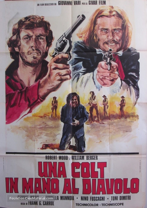 Una colt in mano del diavolo - Italian Movie Poster