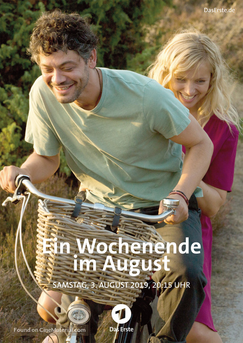 Ein Wochenende im August - German Movie Poster