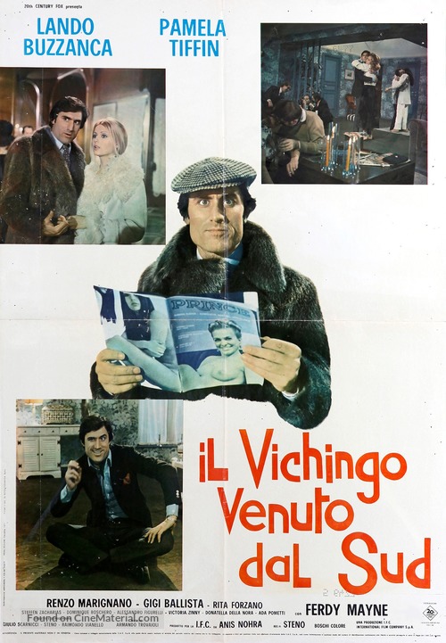 Il vichingo venuto dal sud - Italian Movie Poster