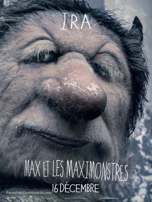 Where the Wild Things Are - French Movie Poster