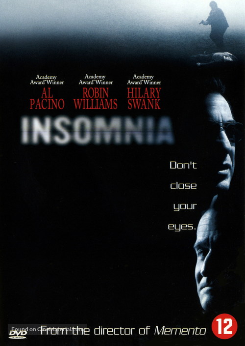 Insomnia - Dutch DVD movie cover