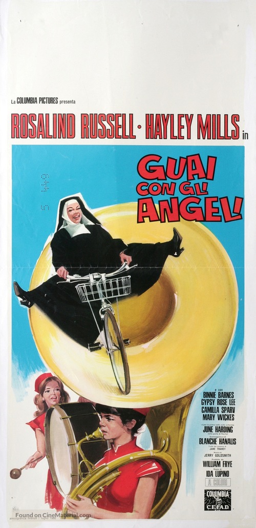 The Trouble with Angels - Italian Movie Poster