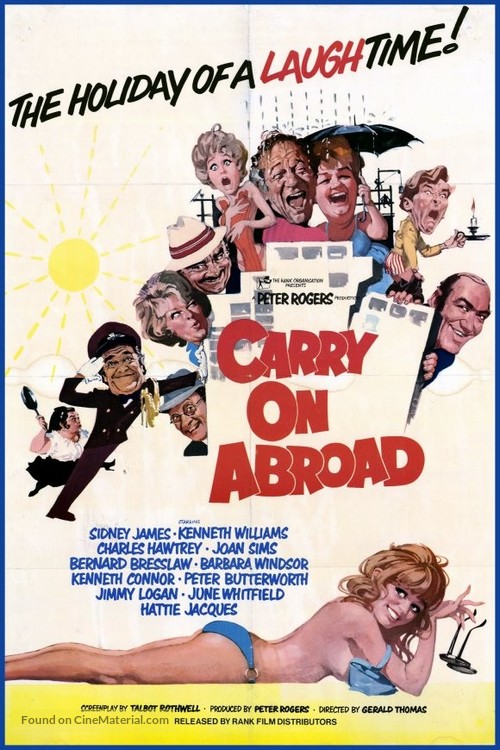 Carry on Abroad - British Movie Poster