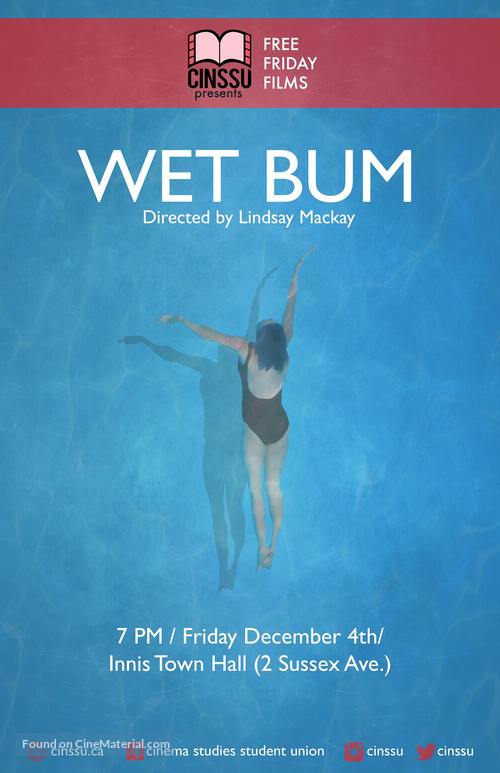 Wet Bum - Canadian Movie Poster