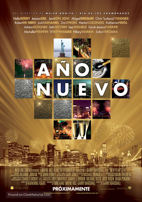 New Year&#039;s Eve - Mexican Movie Poster