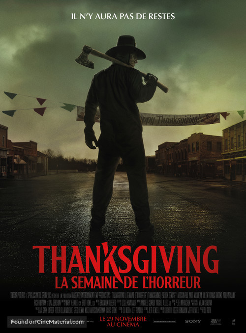 Thanksgiving - French Movie Poster