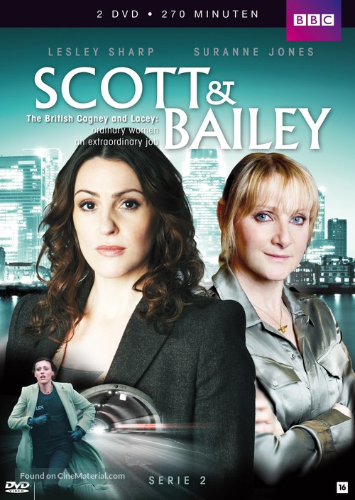 &quot;Scott &amp; Bailey&quot; - Dutch DVD movie cover