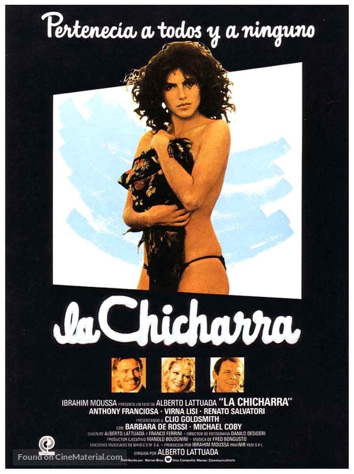 La cicala - Spanish Movie Poster
