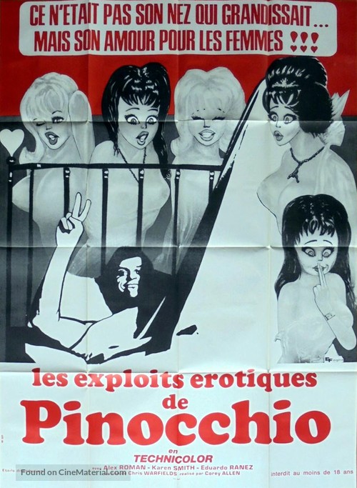 Pinocchio - French Movie Poster