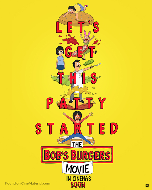 The Bob&#039;s Burgers Movie - British Movie Poster